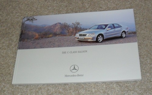 Brochure mercedes classe - classe, c